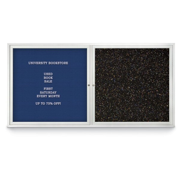 Corkboard, Amethyst/Bronze, 60"x36"